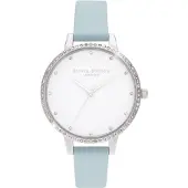 Olivia Burton Kello - - OB16RB19 - Nahka ja ruostumaton teräs - 34 mm - Kvartsi