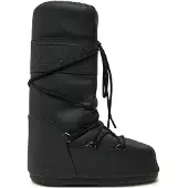 Moon boot unisex. 80D1402760 Icon Rubber Boots black (35/38), Flat, Laces, Casual