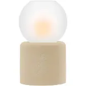 Solstickan - Globe Kynttilälyhty 17x10 cm Beige