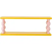 Bloomingville Bibiola-hylly 60x21,5 cm Keltainen