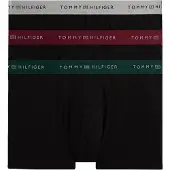 Tommy Hilfiger Underwear Bokserishortsit vaaleanharmaa / kuusi / karpalo / musta