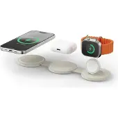 Satechi OntheGo 3-in-1 langaton laturi - hiekka