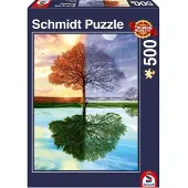 Schmidt The Seasons Tree 500p palapeli