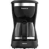 Taurus Verona 6 Inox 6 kupin -kahvinkeitin, musta, ruostumaton teräs