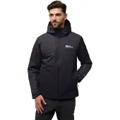 Jack Wolfskin Men's Jasper Ins Jacket Black Kuoritakit M