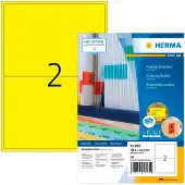 Herma 4565, Keltainen, Suorakulmio, A4, Universaali, Matta, Laser/Inkjet