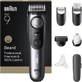 Braun Beard Trimmer Series 9 BT9520 -partatrimmeri, satiinikromi
