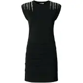 Pepe Jeans for woman. PL9537726 Brilla black dress (L), Casual, Cotton, Short sleeve