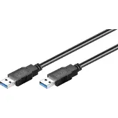 Goobay USB 3.0 A/A - Musta - 0.50m