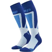 Cep Ski Thermo Socks Tall 4.0, laskettelusukat, naisten, sininen