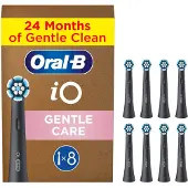 Oral-B harjat iO Gentle Cleaning Black 8 kpl FFU
