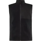 Craft Men's Adv Explore Pile Fleece Vest Black Vuorettomat liivit L