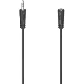Hama Cable Audio 3.5mm-3.5mm Extension 5.0m audio jatkokaapeli