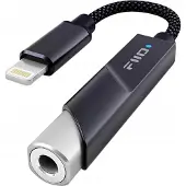 Fiio KA11 musta - Mobiili DAC + kuulokevahvistin - Lightning