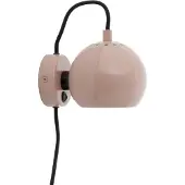 Frandsen Ball Magnet seinävalaisin 10x12 cm Kiiltävä nude