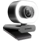 Streamplify CAM Plus, verkkokamera Ring lightilla, FullHD, 60FPS, musta