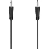 Hama 00205115 audiokaapeli, 3 m, musta
