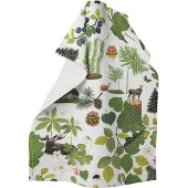 Arvidssons - Skogsliv Keittiöpyyhe 70x46 cm Vihreä