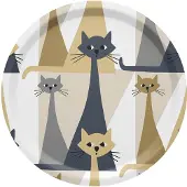 Arvidssons - Kitty Tarjotin 31 cm Kulta