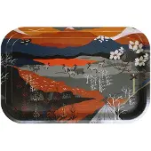 Arvidssons - Fjällvandring Tarjotin 33x21 cm Oranssi