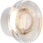 Marset Led ulkoseinävalaisin Roc, himmennettävä, Valkoinen/opaali, Alumiini, Design