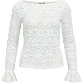 Object Objines L/S Sli Top E Wi25 - White - XS