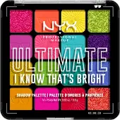 Nyx PROFESSIONAL MAKEUP Ultimate Shadow Palette 04W I Know Thats Brigh