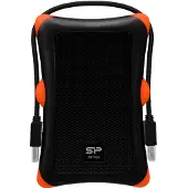 Silicon Power Armor A30, 2 TB, 2.5", 3.2 Gen 1 (3.1 Gen 1), Musta (SP020TBPHDA30S3K)