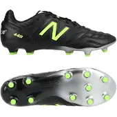 New Balance 442 v2 Pro FG Lime Light - Musta/Vihreä - Nurmi (FG), koko 40