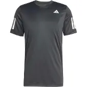 Adidas Club 3-Stripe Tee - Black - XL
