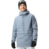 ColourWear Men's Signature Anorak Grey Blue Laskettelutakit vuorelliset XL