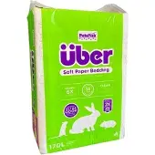 Über - Paperipyykki 170 L Valkoinen - Pieneläimet - Kuivikkeet ja pesätarvikkeet - Häkkilastut