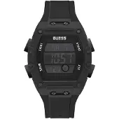 GUESS Montre Tonneau - - GW0340G4 - Kromografi - Kvarts - Muovi/Silikoni