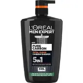 L'Oréal Men Expert Pure Carbon suihkugeeli 5in1 1000 ml
