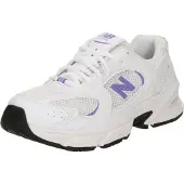 New Balance unisex for kids. GR530V1 White 530 Sneakers (35.5), Flat, Laces, Casual, Mesh, children's fashion
