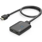 Hama HDMI-jakaja, 1 in 2 out, 4K