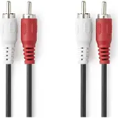 Nedis CAGL24200BK100 Stereoäänikaapeli