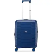 Roncato Skyline 2.0 4-pyöräinen Käsimatkatavara 55 cm Laajennettava Sininen