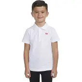 Levi's Kids Batwing Polo White Red White Red 10 Y Valkoinen 10 vuotta Pojat