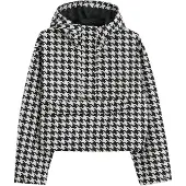 Aim'n Cropped Waterproof Anorak - Black - S