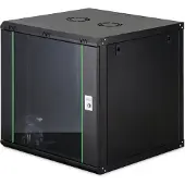 Digitus 12U WALL MOUNTING CABINET 611X600X600 MM, COLOR BLACK (RAL 9005) (DN-19 12U-6/6-EC-SW)
