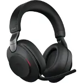 Jabra Evolve2 85 MS, langaton kuulokemikrofoni lataustelakalla, Bluetooth 5.0 USB-C, musta