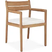Ethnicraft Jack Ruokailutuoli Teak/Off White