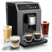 Krups Evidence Hot & Cold EA898GF0 -täysautomaattinen espressokone, musta, harmaa