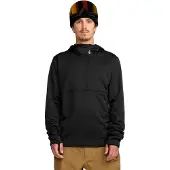 Volcom Gridlock Hooded P/O Fleeceneule black Koko M