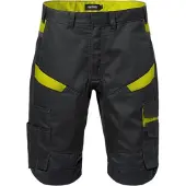 Fristads Shortsit 2562 STFP, musta/huomiokeltainen, C52