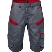 Fristads Shortsit 2562 STFP, harmaa/punainen, C58