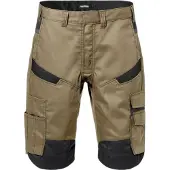 Fristads Shortsit 2562 STFP, khaki/musta, C48