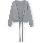 Rethinkit Studios Wool Wrap Cardigan Keep Me - Grey - XS