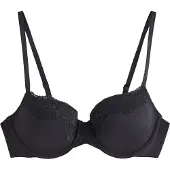 Lindex Bra Akleja Nova Lace Trim - Black - 70 C